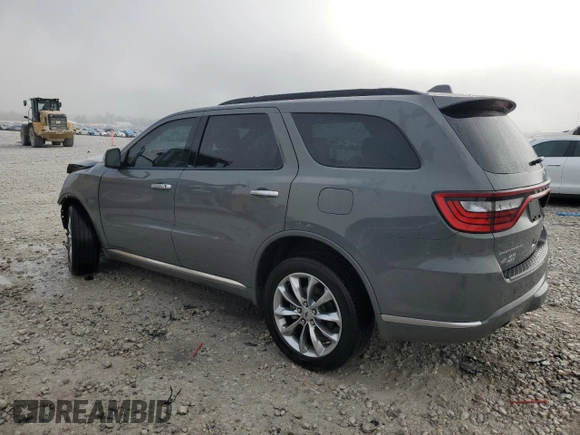 2022 Dodge Durango Citadel with VIN 1C4RDJEG4NC101099, listed as a Copart auction lot 72039274 with 24,240 mi miles and Salvage title. Bid and sale history available at DreamBid. Image 2.