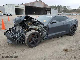 2018 Chevrolet Camaro 2SS with VIN 1G1FH1R73J0114013, listed as a Copart auction lot 44736345 with 0 mi miles and Salvage Title. Bid and sale history available at carsss.com. Image 1.