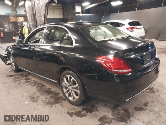 2017 Mercedes-Benz C 300 with VIN 55SWF4KBXHU179660, listed as a IAAI auction lot 41054039 with 78,032 mi miles and . Bid and sale history available at carsss.com. Image 3.