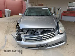 2005 Infiniti G35 z VIN JNKCV51E85M203254, wystawiony jako Copart lot #48826565 z przebiegiem 217 479 mil mil oraz Szkoda całkowita • Salvage title. Historia ofert i sprzedaży dostępna na DreamBid. Obrazek 5.
