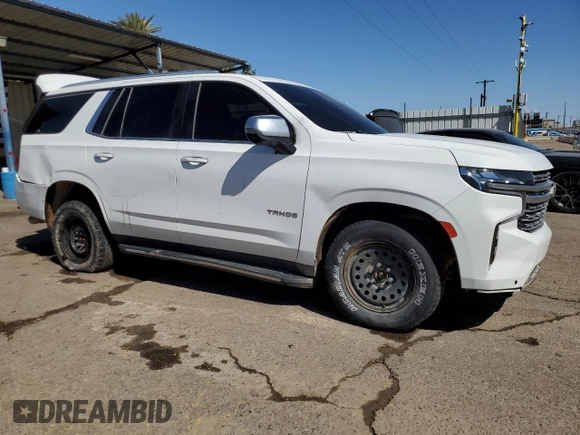 2023 Chevrolet Tahoe Premier с VIN 1GNSKSKD1PR273296, выставлен на аукционе Copart как лот 53361465 с пробегом Не указан миль и Списание • Salvage title. История ставок и продаж доступна на DreamBid. Изображение 4.