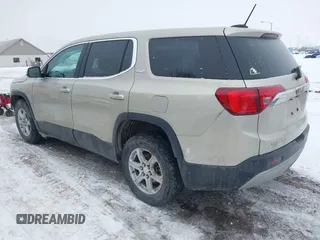 2017 GMC Acadia SLE with VIN 1GKKNKLAXHZ180450, listed as a IAAI auction lot 41335421 with 136,388 mi miles. Bid and sale history available at carsss.com. Image 3.