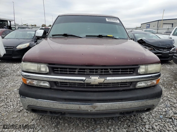 2002 Chevrolet Silverado 1500 LS with VIN 1GCEK14V12Z101106, listed as a Copart auction lot 80849354 with 244,261 mi miles and Salvage Title. Bid and sale history available at carsss.com. Image 5.