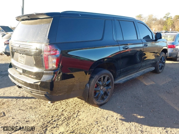 2023 Chevrolet Suburban RST with VIN 1GNSKEKD4PR212400, listed as a IAAI auction lot 41274552 with 22,602 mi miles. Bid and sale history available at carsss.com. Image 4.