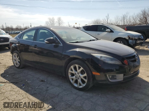2012 Mazda 6 S Grand Touring with VIN 1YVHZ8CB2C5M18226, listed as a Copart auction lot 48585065 with 128,390 mi miles and Salvage Title. Bid and sale history available at DreamBid. Image 4.