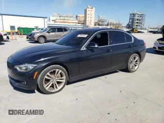 2017 BMW 3 Series 340i with VIN WBA8B3G35HNU35834, listed as a Copart auction lot 46092845 with 105,021 mi miles and Clean Title. Bid and sale history available at carsss.com. Image 1.