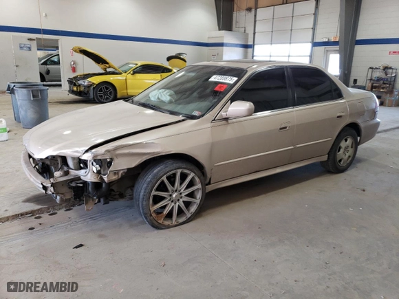 2001 Honda Accord Sdn EX w/Leather with VIN 1HGCG16551A071547, listed as a Copart auction lot 47289875 with 247,212 mi miles and Salvage Title. Bid and sale history available at carsss.com. Image 1.