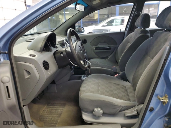 2005 Chevrolet Aveo LS with VIN KL1TD62645B476518, listed as a Copart auction lot 79022354 with 127,946 mi miles and Salvage Title. Bid and sale history available at carsss.com. Image 7.