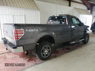 2013 Ford F-150 XL with VIN 1FTNF1EF9DKD63737, listed as a Copart auction lot 57023185 with 47,489 mi miles and Salvage title. Bid and sale history available at DreamBid. Image 3.