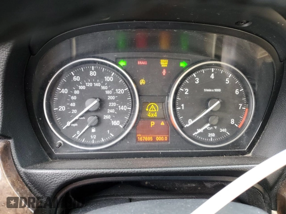 2009 BMW 3 Series 328i xDrive with VIN WBAWV53529P080449, listed as a Copart auction lot 43409515 with 167,695 mi miles and Clean Title. Bid and sale history available at carsss.com. Image 9.