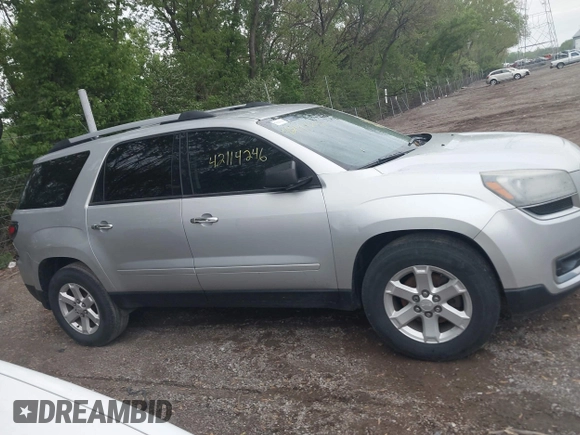 2016 GMC Acadia SLE with VIN 1GKKRPKD1GJ190410, listed as a IAAI auction lot 42114246 with 148,546 mi miles. Bid and sale history available at carsss.com. Image 13.