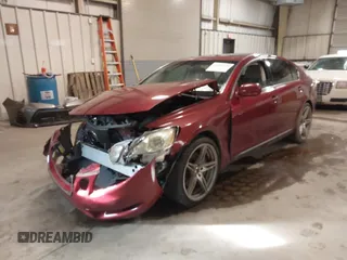 2007 Lexus GS with VIN JTHBE96S570025119, listed as a IAAI auction lot 41597178 with 189,483 mi miles. Bid and sale history available at carsss.com. Image 2.