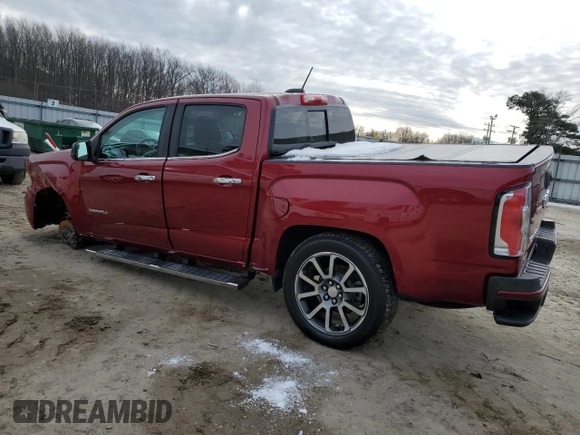 2018 GMC Canyon 4WD Denali with VIN 1GTG6EEN7J1207009, listed as a Copart auction lot 88519165 with 80,684 mi miles and Salvage Title. Bid and sale history available at carsss.com. Image 2.