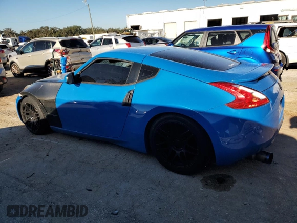 2011 Nissan 370Z Touring with VIN JN1AZ4EH1BM554369, listed as a Copart auction lot 81813154 with Not Provided miles and Salvage Title. Bid and sale history available at carsss.com. Image 2.