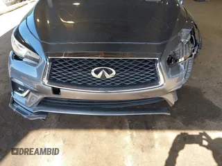 2018 Infiniti Q50 Luxe with VIN JN1EV7AP6JM363783, listed as a IAAI auction lot 42027040 with 41,020 mi miles and . Bid and sale history available at DreamBid. Image 6.