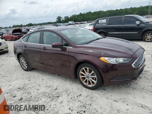2017 Ford Fusion SE with VIN 3FA6P0HD0HR272420, listed as a Copart auction lot 55438055 with 131,258 mi miles and Clean Title. Bid and sale history available at carsss.com. Image 4.