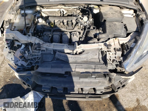 2017 Ford Focus Titanium with VIN 1FADP3N26HL342853, listed as a Copart auction lot 46433395 with 173,966 mi miles and Salvage Title. Bid and sale history available at carsss.com. Image 12.