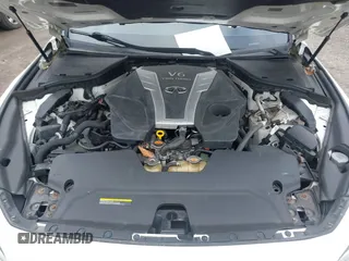 2016 Infiniti Q50 3.0t Premium with VIN JN1EV7AR4GM341324, listed as a IAAI auction lot 42093328 with 95,942 mi miles. Bid and sale history available at carsss.com. Image 10.