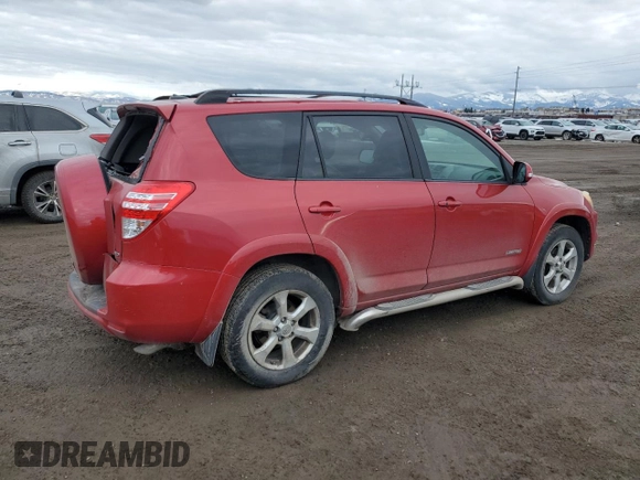 2010 Toyota RAV4 Limited with VIN JTMDK4DV6AD013127, listed as a Copart auction lot 47654335 with 191,935 mi miles and Clean title. Bid and sale history available at DreamBid. Image 3.