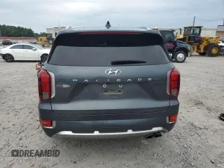 2022 Hyundai Palisade Calligraphy with VIN KM8R74HE7NU448581, listed as a Copart auction lot 62694225 with 95,341 mi miles and Salvage title. Bid and sale history available at DreamBid. Image 6.