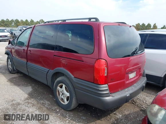2004 Pontiac Montana 1SA with VIN 1GMDX03E94D111094, listed as a IAAI auction lot 41988723 with Not Provided miles and . Bid and sale history available at DreamBid. Image 3.