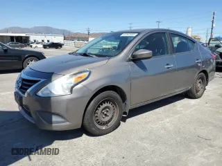 2015 Nissan Versa SV with VIN 3N1CN7AP9FL907251, listed as a Copart auction lot 63262995 with 162,396 mi miles and Clean title. Bid and sale history available at DreamBid. Image 1.