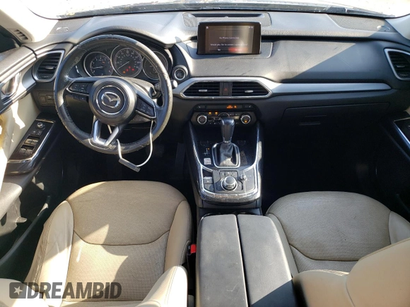 2017 Mazda CX-9 Touring with VIN JM3TCACY7H0140268, listed as a Copart auction lot 60982885 with 157,656 mi miles and Salvage title. Bid and sale history available at DreamBid. Image 8.