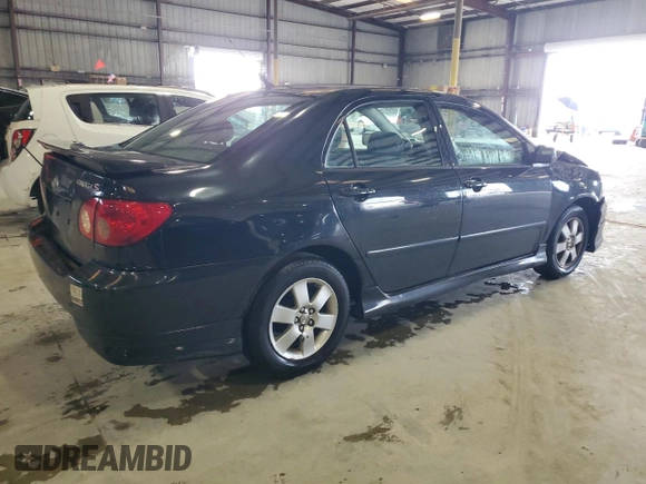2007 Toyota Corolla CE with VIN 2T1BR32E27C834666, listed as a Copart auction lot 61910355 with 100,362 mi miles and Clean title. Bid and sale history available at DreamBid. Image 3.