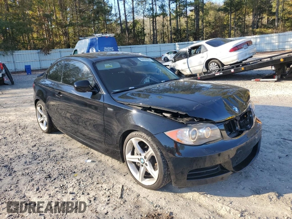 2010 BMW 1 Series 135i with VIN WBAUC7C50AVK96552, listed as a Copart auction lot 80628804 with 94,457 mi miles and Salvage Title. Bid and sale history available at carsss.com. Image 4.