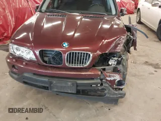 2001 BMW X5 4.4i with VIN WBAFB33561LH24532, listed as a IAAI auction lot 41611503 with 188,671 mi miles. Bid and sale history available at carsss.com. Image 6.