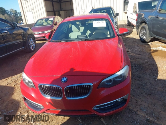 2018 BMW 2 Series 230i xDrive with VIN WBA2J3C56JVD48713, listed as a IAAI auction lot 41861277 with 103,706 mi miles and . Bid and sale history available at carsss.com. Image 12.