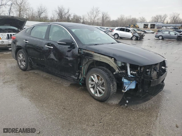 2020 Kia Optima LX with VIN 5XXGT4L32LG426052, listed as a Copart auction lot 49451505 with 44,567 mi miles and Salvage Title. Bid and sale history available at carsss.com. Image 4.
