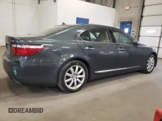 2007 Lexus LS 460 с VIN JTHBL46F075009165, выставлен на аукционе Copart как лот 56153045 с пробегом 222 580 миль миль и Списание • Salvage title. История ставок и продаж доступна на DreamBid. Изображение 3.