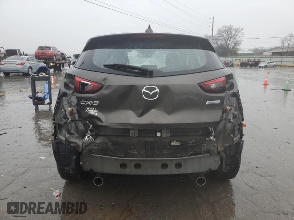 2018 Mazda CX-3 Sport with VIN JM1DKDB7XJ0317380, listed as a Copart auction lot 42642985 with 39,890 mi miles and Salvage Title. Bid and sale history available at DreamBid. Image 6.