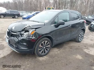 2021 Buick Encore Preferred with VIN KL4CJESM8MB366817, listed as a IAAI auction lot 41353981 with 65,913 mi miles. Bid and sale history available at carsss.com. Image 17.