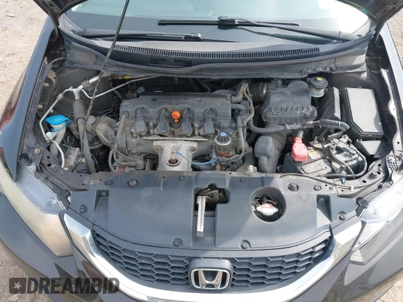 2014 Honda Civic Sedan LX with VIN 2HGFB2F56EH519836, listed as a IAAI auction lot 42109040 with 134,873 mi miles. Bid and sale history available at carsss.com. Image 10.