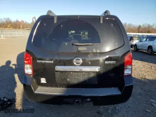 2012 Nissan Pathfinder SV with VIN 5N1AR1NB7CC634169, listed as a Copart auction lot 88670185 with 166,354 mi miles and Clean Title. Bid and sale history available at carsss.com. Image 6.