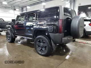 2006 Hummer H3 with VIN 5GTDN136868179898, listed as a Copart auction lot 74678304 with 201,316 mi miles and Salvage Title. Bid and sale history available at carsss.com. Image 2.