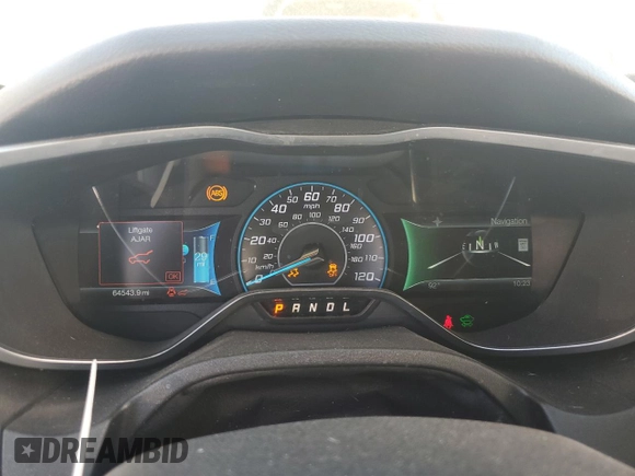 2014 Ford Focus Electric with VIN 1FADP3R45EL287285, listed as a Copart auction lot 74148154 with 64,543 mi miles and Salvage title. Bid and sale history available at DreamBid. Image 9.