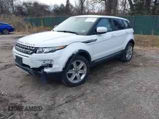 2013 Land Rover Range Rover Evoque Pure Plus with VIN SALVP2BG6DH841943, listed as a IAAI auction lot 41216638 with 122,223 mi miles. Bid and sale history available at carsss.com. Image 2.
