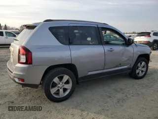 2017 Jeep Compass 75th Anniversary Edition with VIN 1C4NJDBB8HD142898, listed as a Copart auction lot 83481844 with 106,809 mi miles and Salvage Title. Bid and sale history available at carsss.com. Image 3.