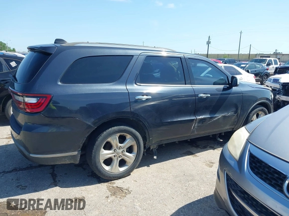 2014 Dodge Durango SXT with VIN 1C4RDHAG3EC594529, listed as a IAAI auction lot 42177560 with 194,036 mi miles and . Bid and sale history available at carsss.com. Image 13.