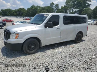 2016 Nissan NV S with VIN 5BZBF0AA7GN851613, listed as a Copart auction lot 62141885 with 217,218 mi miles and Salvage title. Bid and sale history available at DreamBid. Image 1.