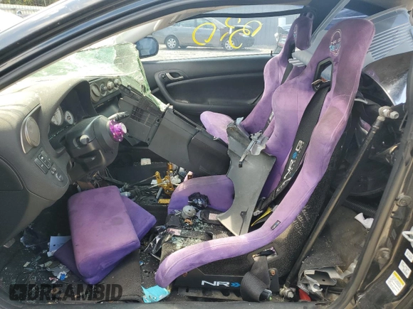 2006 Acura RSX Type-S Leather with VIN JH4DC53096S015433, listed as a Copart auction lot 72199524 with 0 mi miles and Salvage Title. Bid and sale history available at carsss.com. Image 7.