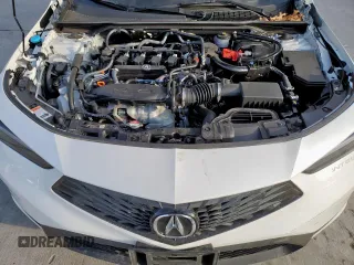 2025 Acura Integra with VIN 19UDE4H22SA001665, listed as a Copart auction lot 46702875 with 6,408 mi miles and Salvage Title. Bid and sale history available at DreamBid. Image 11.