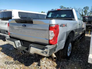 2021 Ford Super Duty F-250 SRW XL with VIN 1FT7W2B62MEC19187, listed as a Copart auction lot 75129734 with 0 mi miles and Salvage Title. Bid and sale history available at carsss.com. Image 3.