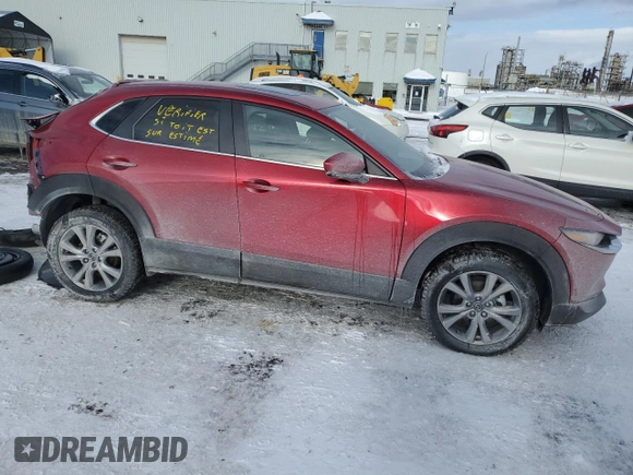 2021 Mazda CX-30 Preferred with VIN 3MVDMBCL1MM256320, listed as a Copart auction lot 43354855 with Not Provided miles and Salvage Title. Bid and sale history available at DreamBid. Image 4.