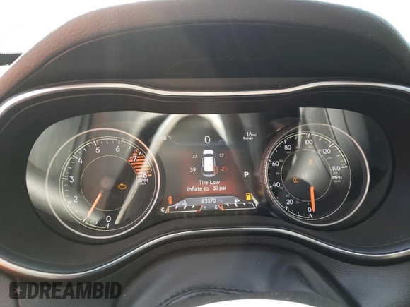 2019 Jeep Cherokee Limited with VIN 1C4PJMDX5KD133083, listed as a Copart auction lot 56019635 with 83,370 mi miles and Non repairable. Bid and sale history available at DreamBid. Image 9.