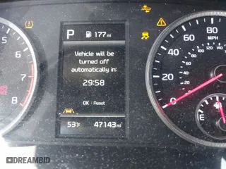 2021 Kia K5 LXS with VIN 5XXG14J2XMG004144, listed as a IAAI auction lot 41953288 with 47,143 mi miles. Bid and sale history available at carsss.com. Image 15.