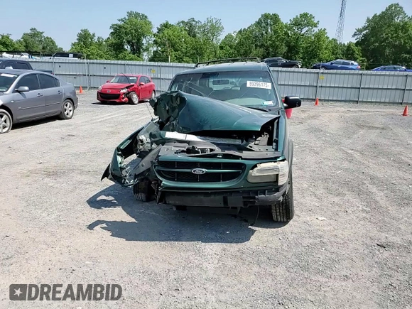 2001 Ford Explorer XLS with VIN 1FMZU72E41ZA71028, listed as a Copart auction lot 59396175 with 200,898 mi miles and Salvage title. Bid and sale history available at DreamBid. Image 14.